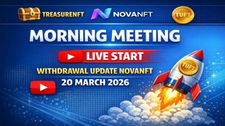 LIVE: TREASURE NFT MEETING | LATEST UPDATES AND INFORMATION | WITHDRAWAL UPDATE NOVANFT