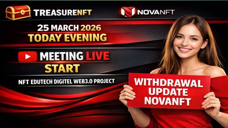 LIVE: TREASURE NFT MEETING | LATEST UPDATES AND INFORMATION | WITHDRAWAL UPDATE NOVANFT