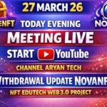 LIVE: TREASURE NFT MEETING | LATEST UPDATES AND INFORMATION | WITHDRAWAL UPDATE NOVANFT