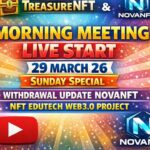 LIVE: TREASURE NFT MEETING | LATEST UPDATES AND INFORMATION | WITHDRAWAL UPDATE NOVANFT