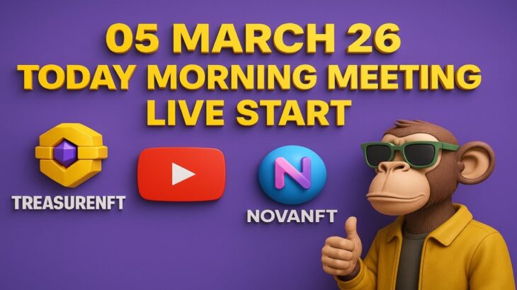 LIVE: TREASURE NFT MEETING | LATEST UPDATES AND INFORMATION |WITHDRAWAL UPDATE NOVANFT