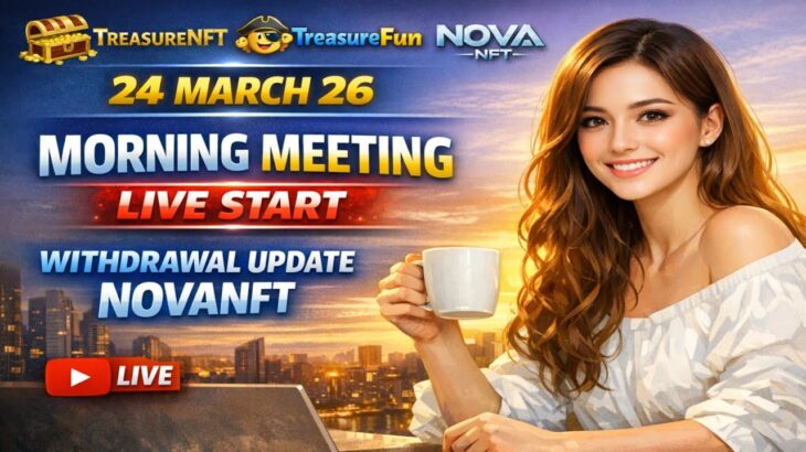 LIVE: TREASURE NFT MEETING | LATEST UPDATES AND INFORMATION | WITHDRAWAL UPDATE NOVANFT
