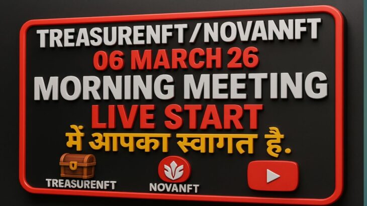 LIVE: TREASURE NFT MEETING | LATEST UPDATES AND INFORMATION | WITHDRAWAL UPDATE NOVANFT