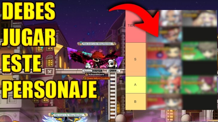 ❗Los MEJORES personajes ahora! (Tier List MapleStory N) | JUEGO NFT FREE TO PLAY 2025 PAGANDO