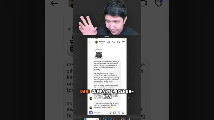 MOMEN WINDAH MENJELASKAN PERBEDAAN TCG DAN NFT