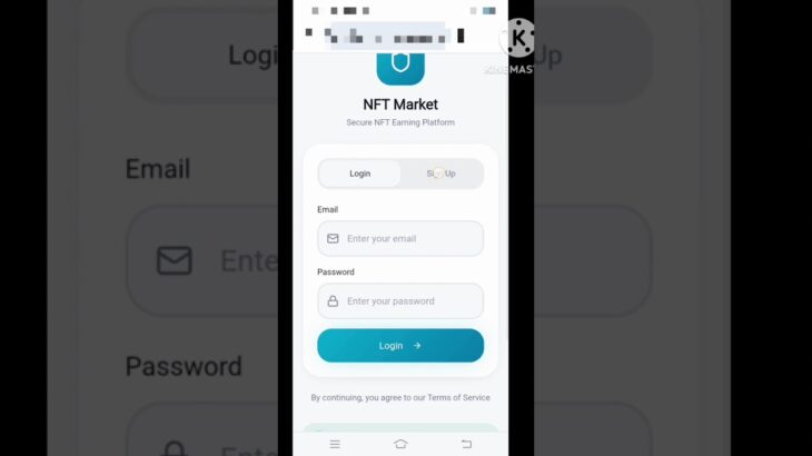 NFT Harbor platform login system #cryptomarketplace #nft #nftmarket #crypto #nftharbor #treasurenft