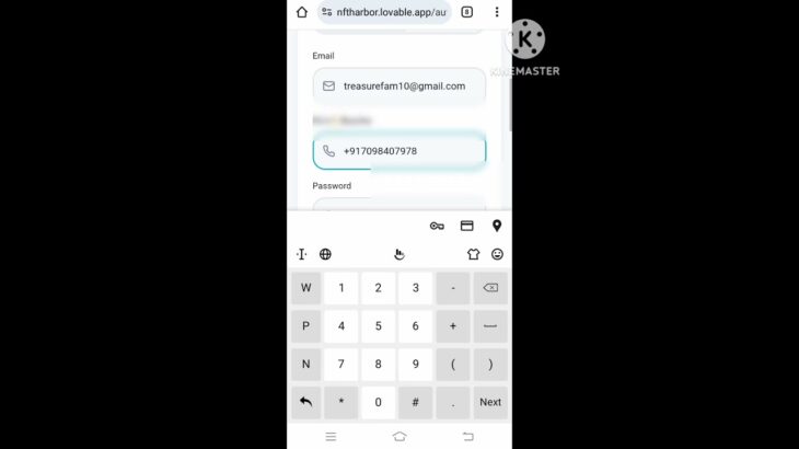 NFT Harbor platform sign up system #cryptomarketplace #nft #crypto #nftharbor