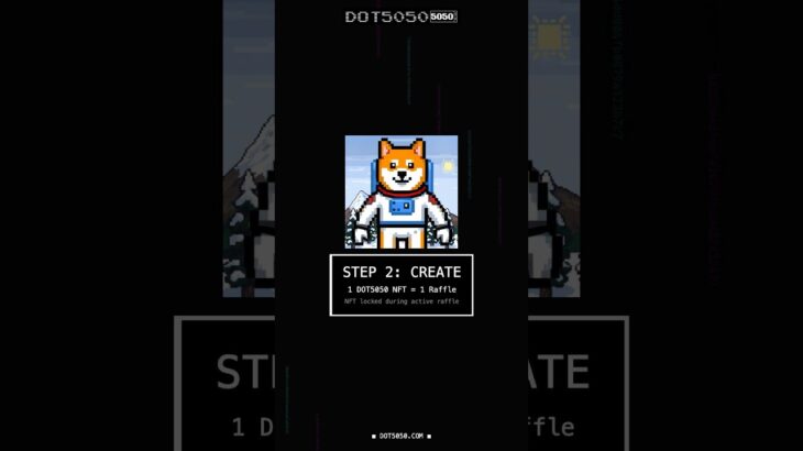 NFT Web3 50/50 Raffle