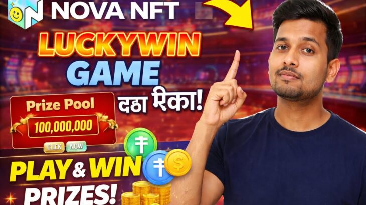 NOVA NFT lucky Win Game Full Info|| 🚀#treasurenft #novanft #treasurefun