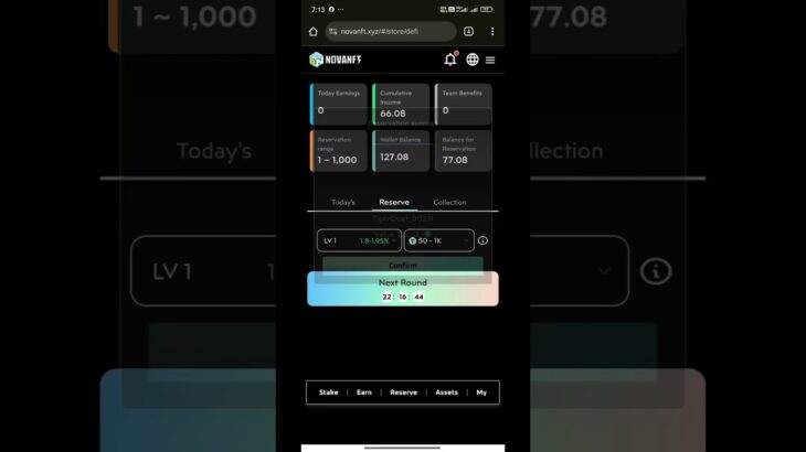 Nova NEFT reservation in Bengali language #nft #bengali #earning