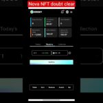 Nova NFT new glej doubt clear #nft #onlineearningchannel #money #earning #earneasy