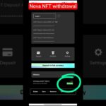Nova NFT withdrawal 127 dollars #nft #money #withdrawal #novanft