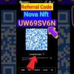 Nova Nft Referral Code : UW69SV6N नोवा एनएफटी रेफरल कोड : UW69SV6N Referral Code – UW69SV6N #novanft