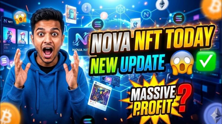 Nova Nft Today New Big Update 😱✅ | Withdrawal Update ✅ | Blockchain Update 😱 | Profit#trending#viral