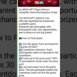 Nova nft ki badi anaucment #shorts #shortvideo #trending #short #novanft