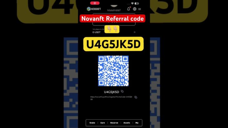 Nova nft referral code || nova nft invite code || novanft invitation code