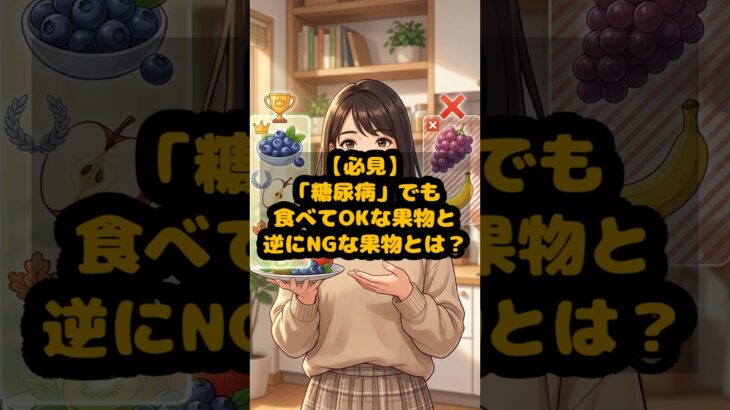 【必見】「糖尿病」でも食べてOKな果物と逆にNGな果物とは？