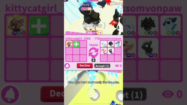 Offers I got for a nft ccbd! Would u accept any? #roblox #adoptme #ccbd #offers