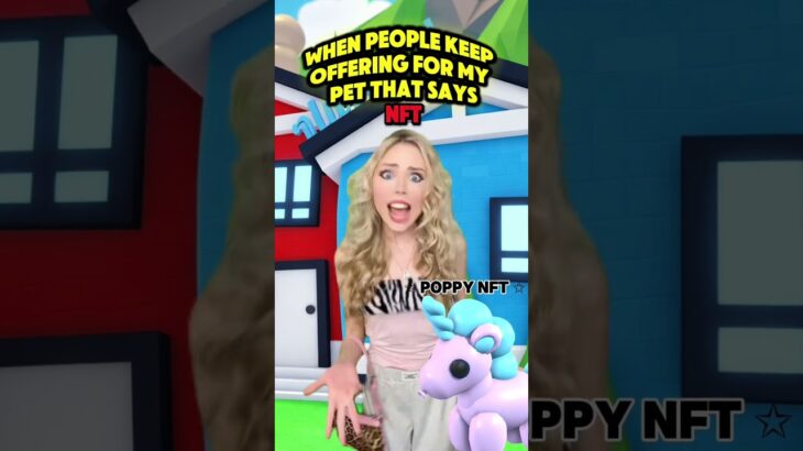 POV: When Your Pet Says NFT But They Still Try to Trade 😭🐾 #adoptme #roblox #robloxpovs #funny