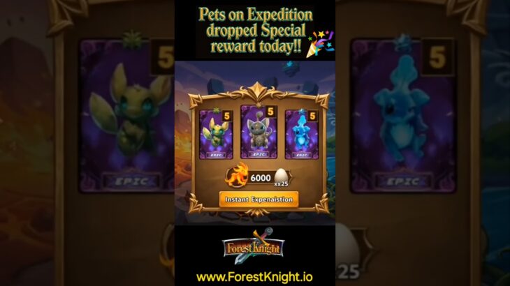 Pets Special item drop! !#reward #game #nft #knight #pet #guild #gameplay