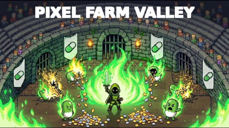 Pixel Farm Valley | Game NFT KHAI THÁC TÀI NGUYÊN ĐỔI TOKEN MIỄN PHÍ