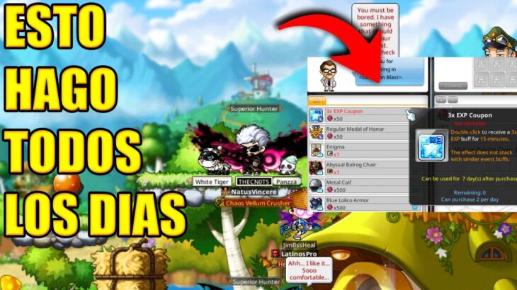 ❗Qué hacer todos los días en MapleStory N | JUEGO NFT FREE TO PLAY 2026 PAGANDO