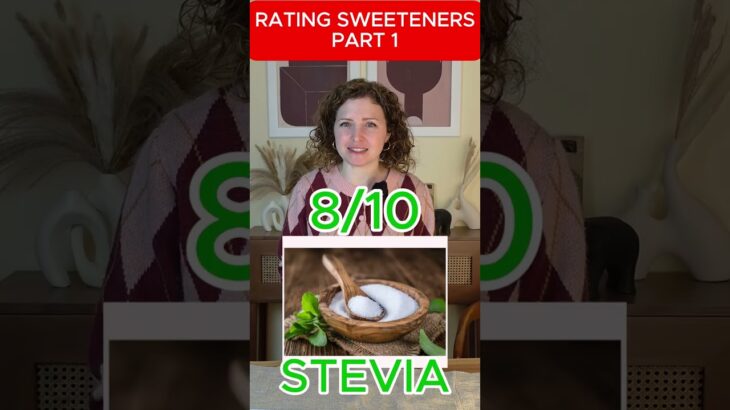 Ranking Sweeteners Part 1 (Insulin Resistance, Diabetes, PCOS, Blood Sugar Health) #shorts