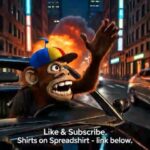 Slick-Time:  Wear Your Fandom #automobile #art #nft #cartoon #racing #monkey #crypto #entertainment