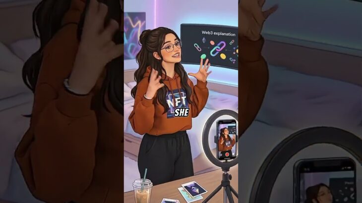 This is Ivy, the nft believer who treats JPEGS like rate treasure pieces. #ivy #nft #trendingshorts