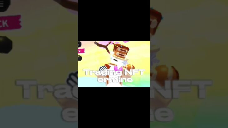 Trading NFT ermine #adoptme #roblox #adoptmetrades