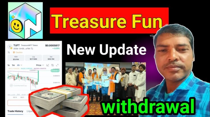 Treasure Fun New update today l Nova Nft New update #novanft #treasurenft