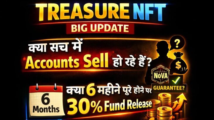 Treasure NFT Big Update || क्या सच में Accounts Sell हो रहे हैं || क्या लोग Guarantee दे रहे हैं ||