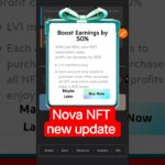 Treasure NFT New Update Today | nova nft #novanft #treasurenft #shorts