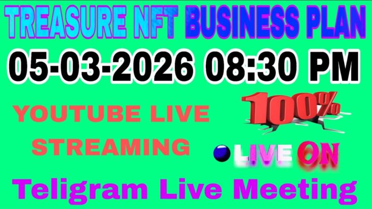 Treasure Nft New Update Today. Treasure Nova Nft Withdrawal. Treasure Nft New Live Meeting Teligram