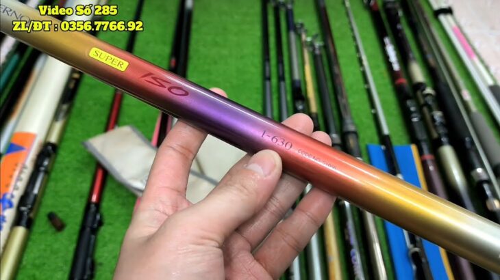Video Số 285 : Cần Luồn Dây Trong NFT 6m3 – Cần Câu Ikada Ryobi – Lô Cần Câu Nhật Bản
