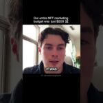 We Built a Multi-Million Dollar NFT Project With $200 #crypto #nft #ustrade #shorts