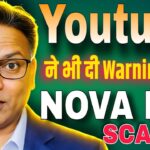 Youtube Gives Warning ⚠️//NOVA NFT BIG SCAM 😱