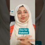 Zinc Benefits fir Diabetes l Supplement for Blood sugar l #viralshorts #bloodsugar #diabetescare
