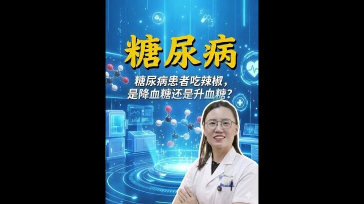 糖尿病患者吃辣椒，是降血糖还是升血糖？ #抖音精选app#健康科普破圈计划#抖出健康知识宝藏#我的年度健康盘点#糖尿病