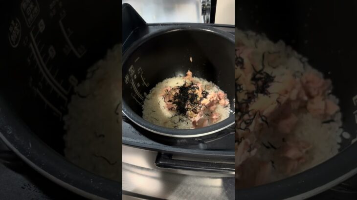 ＼糖尿病家のキッチン／ひじきとツナの炊き込みご飯、味付けは昆布茶だけ #糖尿病 #脂肪肝 #高血圧 #料理 #ダイエット #簡単レシピ #炊き込みご飯 #ひじき #ツナ #cooking