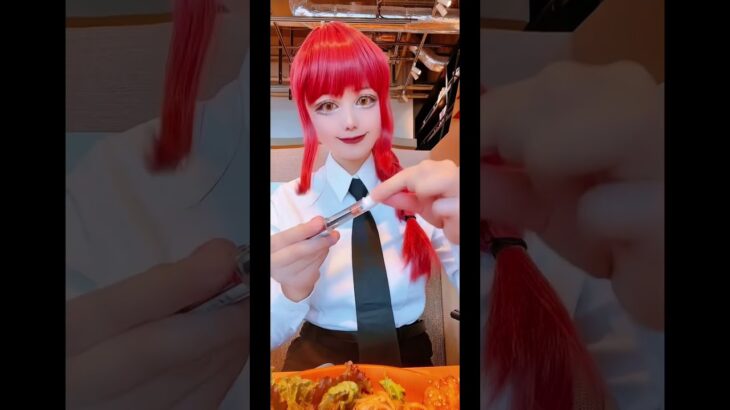 #cosplay #コスプレ 1型糖尿病患者のお食事前の儀式（ヒューマログ　超速攻型インスリン）