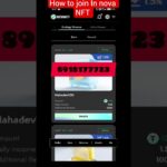 how to join in Nova NFT how to download Nova NFT Nova NFT refer code#nft #novanft refer codeU2T6D0S1