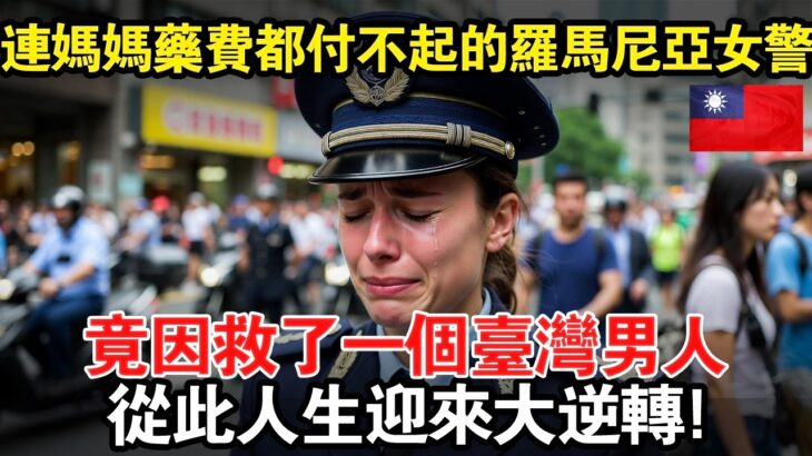羅馬尼亞女警月薪低到連媽媽的糖尿病藥費都付不起…竟因救了一個台灣男人，從此人生大逆轉！#taiwan #台灣 #台灣故事 #台灣文化 #台灣科技 #台灣經濟