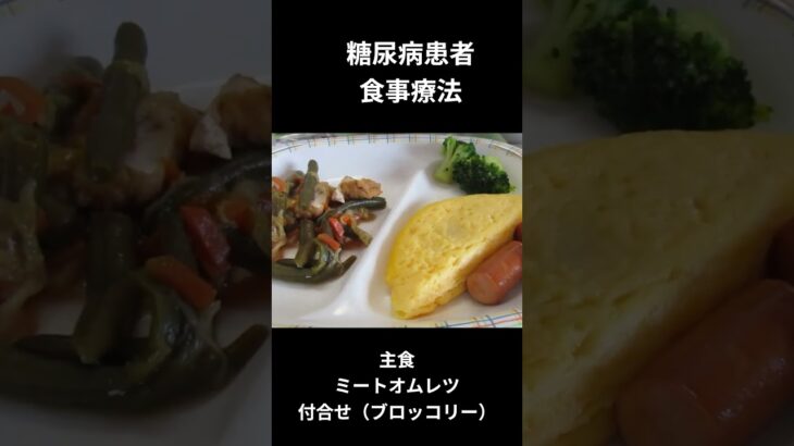 リトルウッド糖尿病の食事療法ー５４　主食、ミートオムレツ