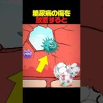 糖尿病の傷を放置すると