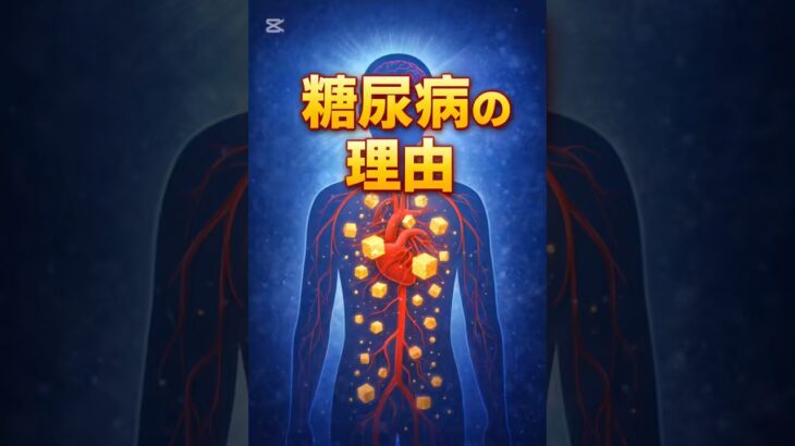 糖尿病になる理由 #医学 #雑学 #プチ知識 #医学生 #豆知識