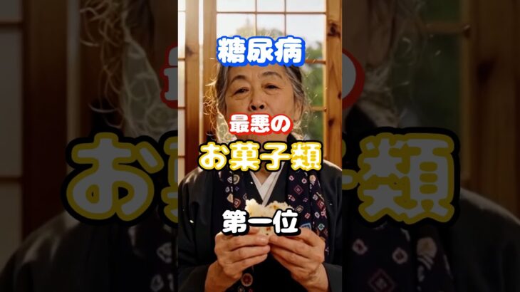 【一位はチョコじゃない⁉】糖尿病最悪のお菓子類第一位 #健康 #雑学 #高齢者 #知恵 #医学 #ファッション