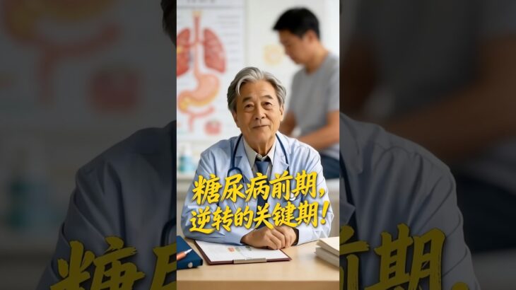 糖尿病前期，逆转的关键期！