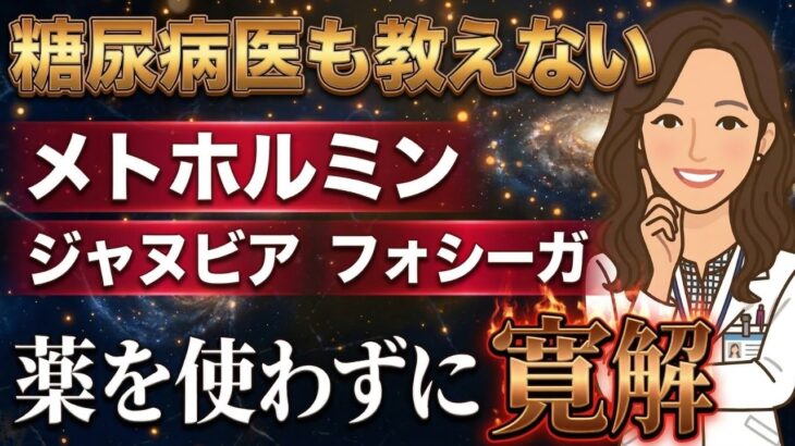 その糖尿病の薬、一生飲み続けますか？薬を使わずに「完全寛解」を目指す方法を教えます
