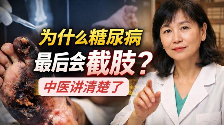 健康养生｜回到起点 糖尿病为什么截肢？中医说清楚了